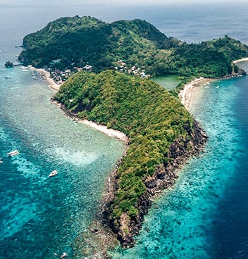 阿波岛潜水目的地海景