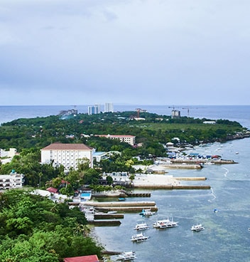 麦克坦岛潜水目的地海景