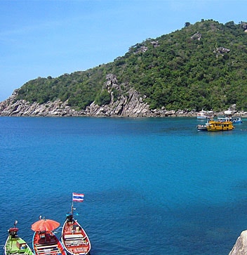涛岛潜水目的地海景