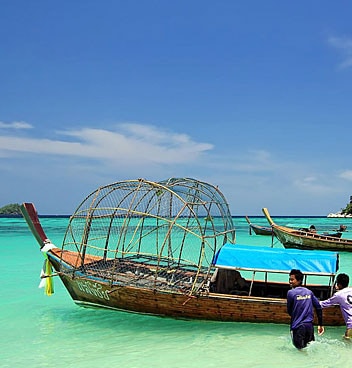 丽贝岛潜水目的地海景