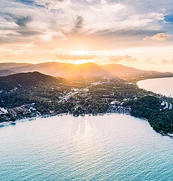 苏梅岛潜水目的地海景